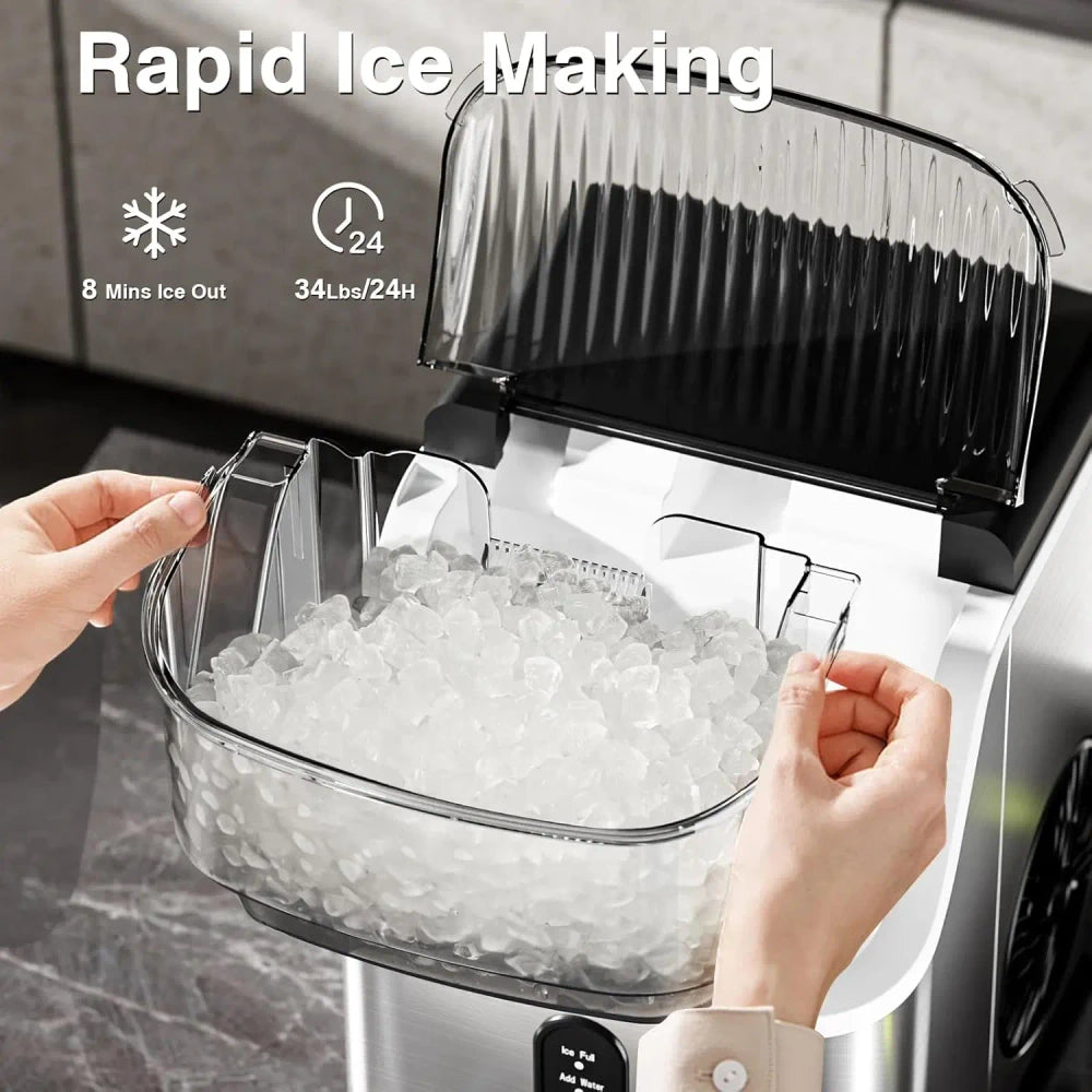 Countertop Pebble Ice Maker